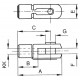 FC 80-100 HORQUILLA DELANTERA M20X1,5
