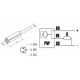 SENSOR EF.HALL PNP 10-30V CONECT.M8 300 MM