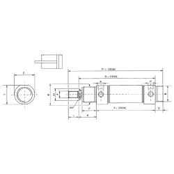 DEM Ø 32 C.80 A95 MAGNETICO
