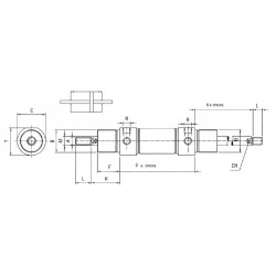 DEMP Ø 32 C.50 A95 MAG.PASANTE