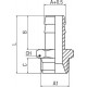 ESPIGA MACHO CILINDRICA 4,5 M5