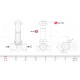 EV.ACC.DIR.INOX 3/2 1/4 N.O.NBR D.2 MM