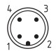 Sensor de seguridad magnético BNS 303-11Z-ST (Salida conector)