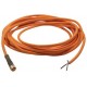 CONECTOR Recto RKMV-3-06 5m 3p M8 3 hilos cable PVC 5m