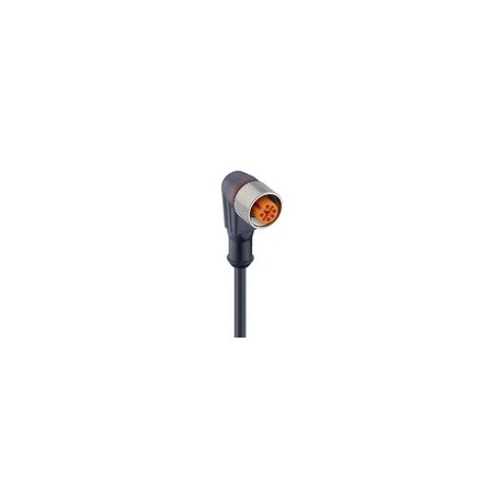 CONECTOR Acodado RKWT-LEDA4-3-06/2 M12 3 (PNP) hilos cable PVC 2m con LED