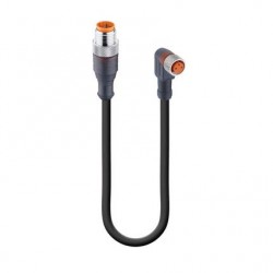 CONECTOR Acodado RST-3-RKMWV/LED-A3 224/1M M12 3 hilos cable PUR 1m con LED