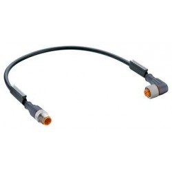 CONECTOR Acodado RST-4-RKWT-4-225 M12 4 hilos cable 0,6m