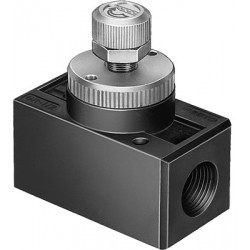 Válvula de Estrangulación y Antirretorno GR-3/8-B Ref. FESTO 6308