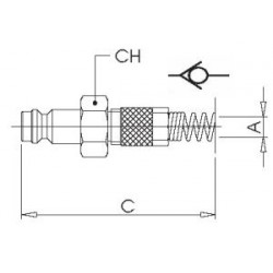 ADAPTADOR MUELLE 6/4