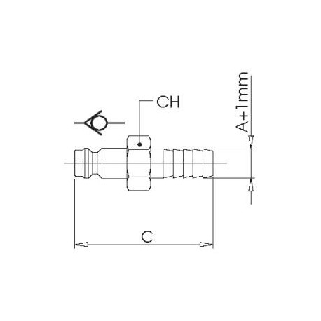 ADAPTADOR ESPIGA 4