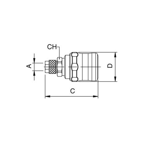 ENCHUFE SEG. SUECO TUBO 10/6,5