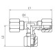 Racord a Te Intermedio Ø14mm Ref. Aignep 13200 14