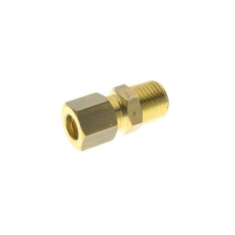 Racord de entrada Recto Rosca Macho BSP Ø8mm 1/8 Ref. Aignep 13480 8 1/8