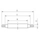 ARANDELA BIMATERIAL ACERO-NBR 3/4