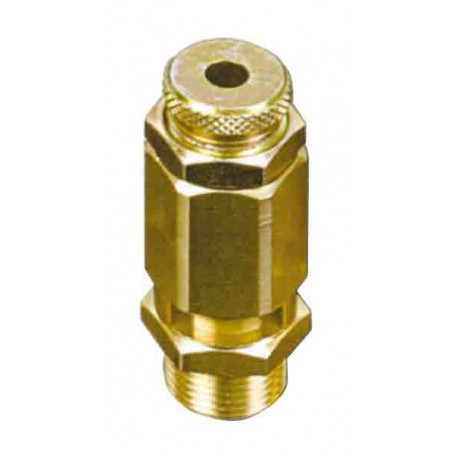 VALVULA SEGURIDAD 1/8 REGULABLE 0,5-5 BAR