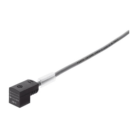 Conector tipo Zócalo con Cable KMEB-1-230AC-5 Ref. FESTO 151691