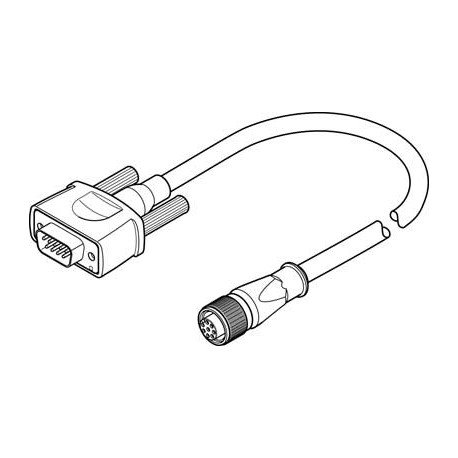 Cable del Encoder NEBM-M12G8-E-5-S1G9 Ref. FESTO 550748