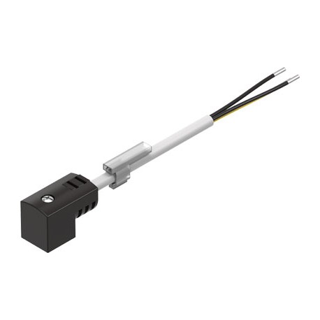 Conector tipo Zócalo con Cable KMEB-1-24-10-LED Ref. FESTO 193457