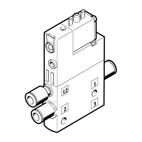 Electroválvula CPE14-M1BH-3GLS-QS-8 Ref. FESTO 196890