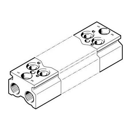 Placa de Alimentación CPE18-3/2-PRS-3/8-4 Ref. FESTO 550570