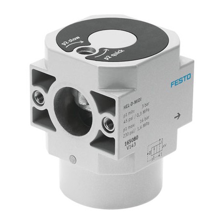 Válvula de Cierre Marcha/Paro HEL-D-MINI Ref. FESTO 170690