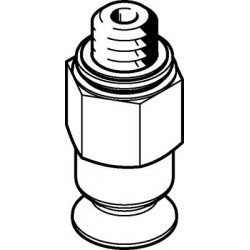 Ventosa VAS-8-M5-PUR-B Ref. FESTO 1396086