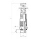 RECTO CILINDRICO MACHO MUELLE 10/8 1/4