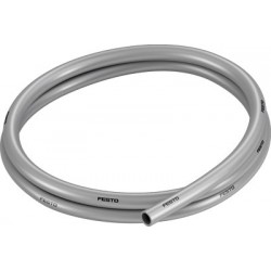 Tubo Plástico Poliuretano Resist. Hidrólisis Ø10x1,5 Gris 50m Ref. FESTO 558281