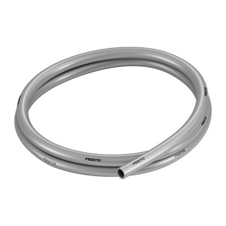 Tubo Plástico Poliuretano Resist. Hidrólisis Ø10x1,5 Gris 50m Ref. FESTO 558281
