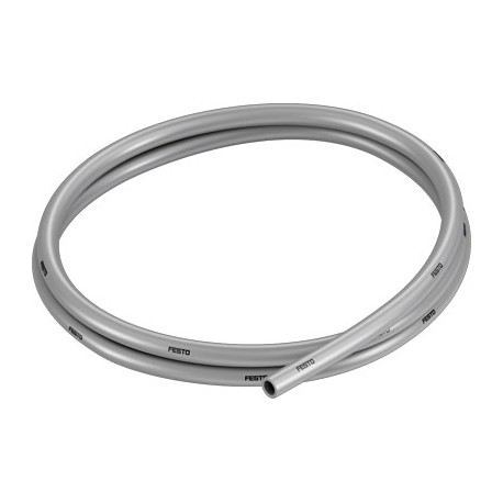Tubo Plástico Poliuretano Resist. Hidrólisis Ø8x1,25 Gris 50m Ref. FESTO 558280