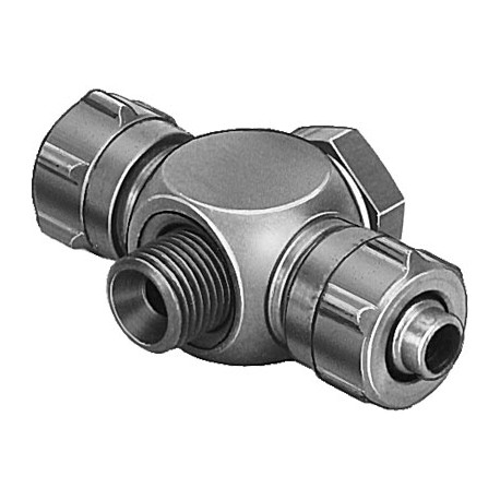 Unión Rápida en T TCK-1/4-PK-6-KU Ref. FESTO 6266