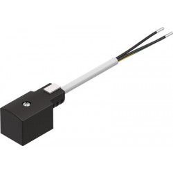Conector tipo Zócalo con Cable KMF-1-24DC-2.5-LED Ref. FESTO 30935