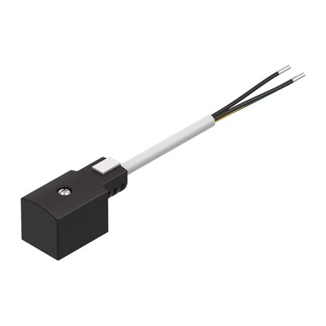 Conector tipo Zócalo con Cable KMF-1-24DC-2.5-LED Ref. FESTO 30935