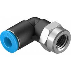 Racor Rápido Roscado en L QSLF-1/8-6-B Ref. FESTO 153274
