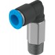 Racor Rápido Roscado en L, Largo QSMLL-1/8-4 Ref. FESTO 153340