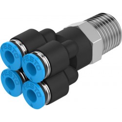 Distribuidor Múltiple QSQ-1/4-4 Ref. FESTO 153207