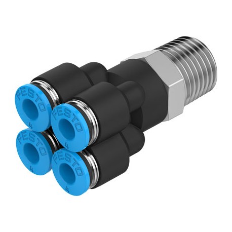 Distribuidor Múltiple QSQ-1/4-4 Ref. FESTO 153207