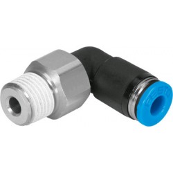 Racor Rápido Roscado en L, Orientable QSRL-1/8-4 Ref. FESTO 153410