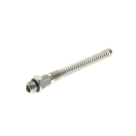 RECTO MACHO R.METRICA MUELLE 6/4 M12X1,25