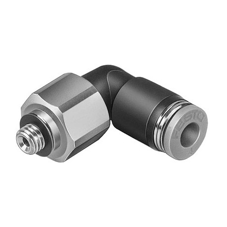 Racor Rápido Roscado en L, Orientable QSRL-M5-4 Ref. FESTO 153529