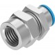 Racor Pasamuros Roscado QSSF-1/8-6-B Ref. FESTO 153163