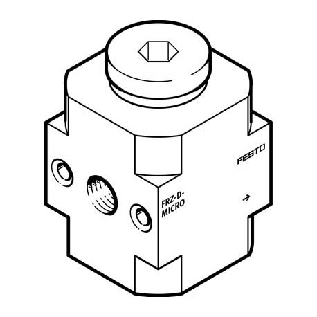 Bloque Distribuidor FRZ-D-MIDI Ref. FESTO 159592