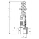 RECTO HEMBRA MUELLE 10/8 1/4