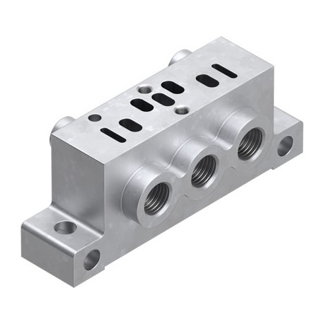 Placa Base Individual NAS-1/8-02-VDMA Ref. FESTO 161115