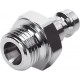 Acoplamiento Exterior Tipo Clavija KS3-1/4-A Ref. FESTO 531666