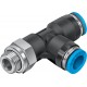 Racor Rápido en T QSTL-G1/2-12 Ref. FESTO 186177
