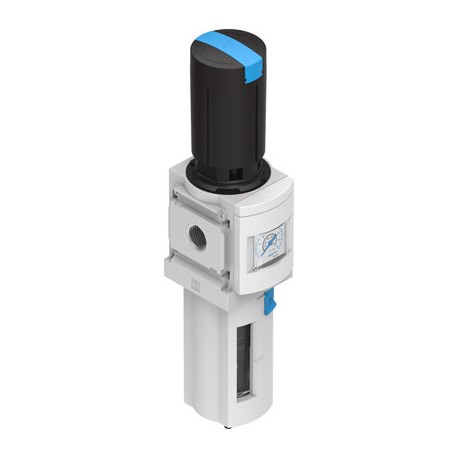 Unidad de Filtro y Regulador MS6-LFR-3/8-D6-CRV-AS Ref. FESTO 529218