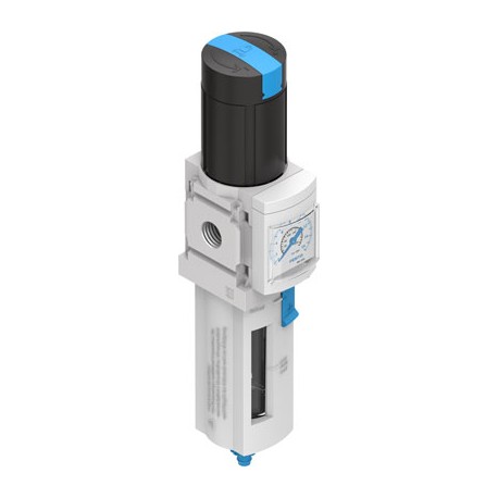 Unidad de Filtro y Regulador MS4-LFR-1/4-D6-CRM-AS-Z Ref. FESTO 529145