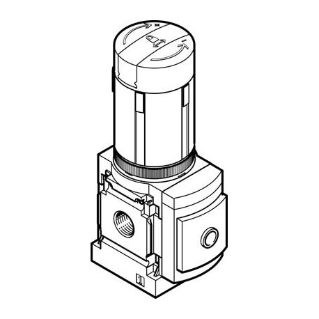 Regulador de Presión MS4-LRB-1/4-D7-A8-AS Ref. FESTO 529483