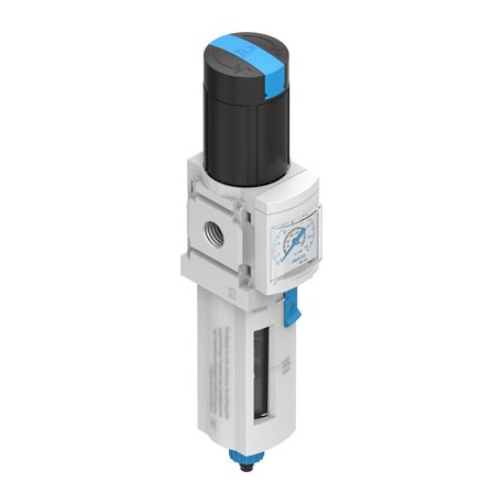 Unidad de Filtro y Regulador MS4-LFR-1/4-D7-CRV-AS Ref. FESTO 529154